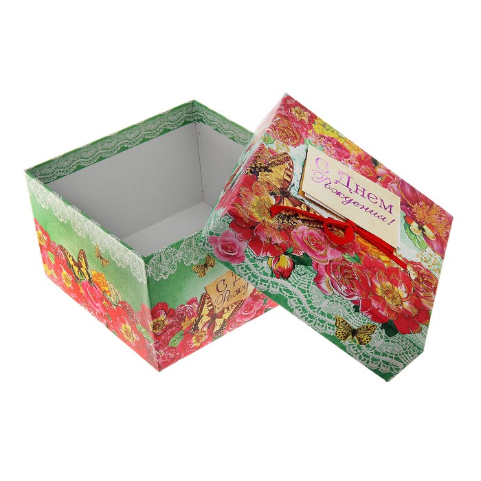 Подарочная коробка "С днем Рождения"