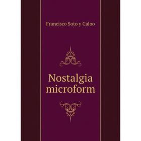 

Книга Nostalgia microform