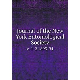 

Книга Journal of the New York Entomological Society v. 1-2 1893-94