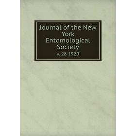 

Книга Journal of the New York Entomological Society v. 28 1920