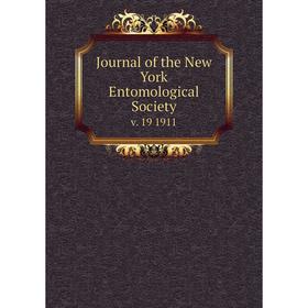 

Книга Journal of the New York Entomological Society v. 19 1911