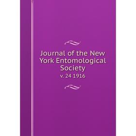 

Книга Journal of the New York Entomological Society v. 24 1916