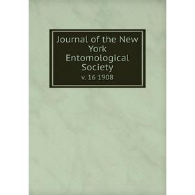 

Книга Journal of the New York Entomological Society v. 16 1908