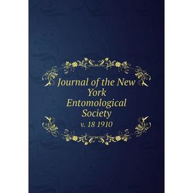 

Книга Journal of the New York Entomological Society v. 18 1910