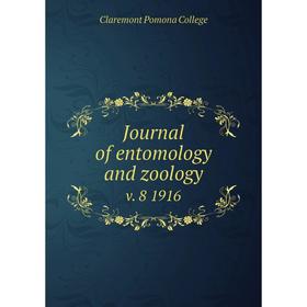 

Книга Journal of entomology and zoologyv. 8 1916