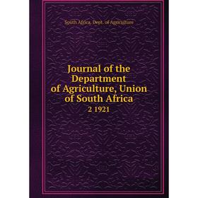 

Книга Journal of the Department of Agriculture, Union of South Africa2 1921