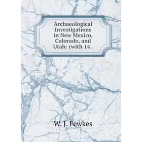 

Книга Archaeological Investigations in New Mexico, Colorado