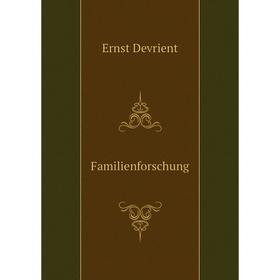 

Книга Familienforschung