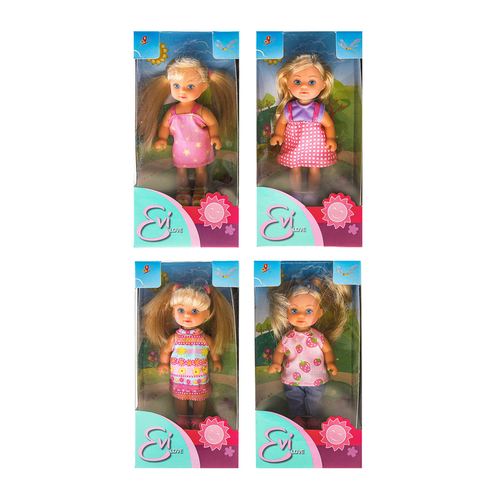 Кукла "Еви в летней одежде", цвета МИКС