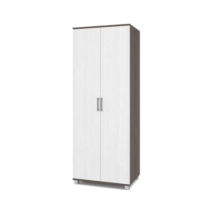 

Шкаф Ева Е21 520х800х2100 двухстворчатый Анкор темный/светлый