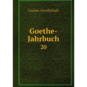 

Книга Goethe-Jahrbuch 20