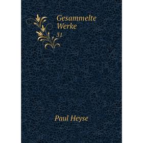 

Книга Gesammelte Werke 31