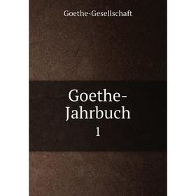 

Книга Goethe-Jahrbuch 1