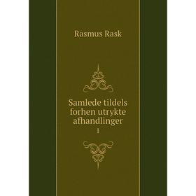 

Книга Samlede tildels forhen utrykte afhandlinger 1