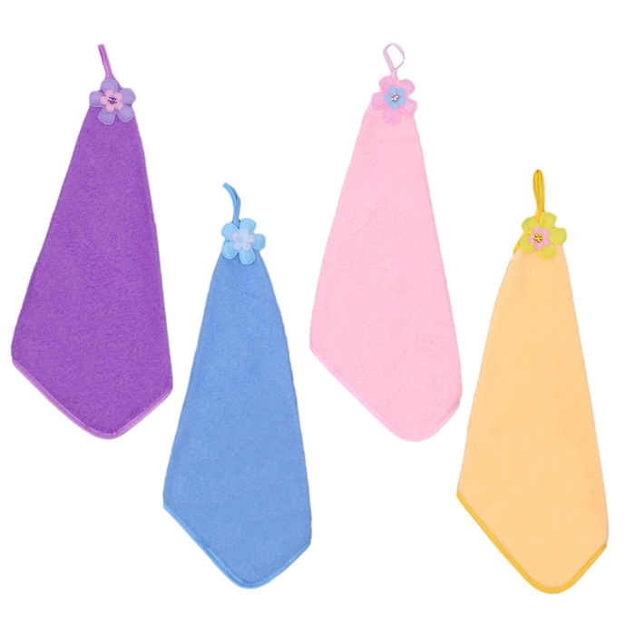 Салфетка для уборки 30х30 см, микрофибра, цвет МИКС