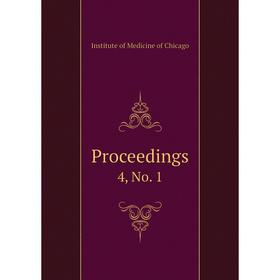 

Книга Proceedings 4, No. 1