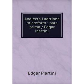 

Книга Analecta Laertiana microform: pars prima / Edgar Martini