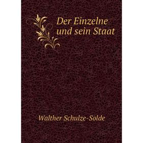 

Книга Der Einzelne und sein Staat
