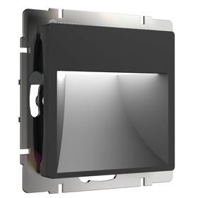 Встраиваемая LED подсветка WL08-BL-01-LED, матовая черная