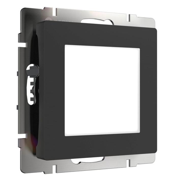 Встраиваемая LED подсветка WL08-BL-03-LED, матовая черная