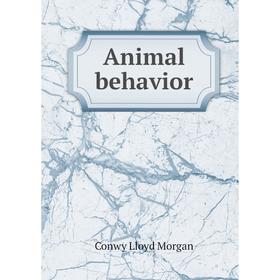 

Книга Animal behavior