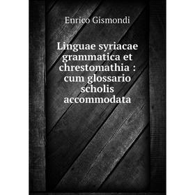 

Книга Linguae syriacae grammatica et chrestomathia: cum glossario scholis accommodata