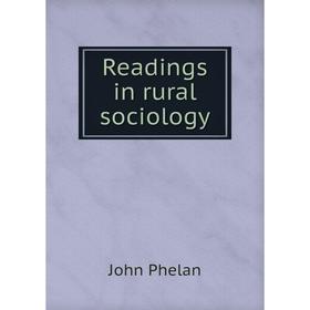 

Книга Readings in rural sociology