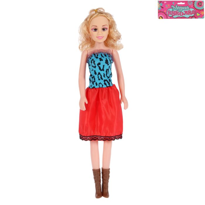 Кукла "Лаура" в модной одежде, МИКС