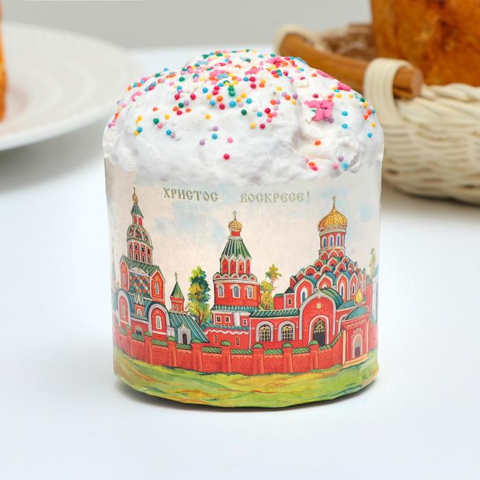 

Форма бумажная для кекса, маффинов и кулича "Кремли" 70х60мм (фасовка 2000 шт)