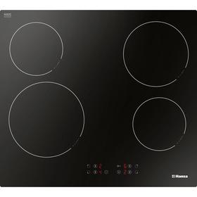 

Варочная поверхность Hansa BHC63366, электрическая, 4 конфорки, сенсор, черная
