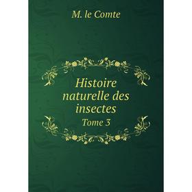 

Книга Histoire naturelle des insectes Tome 3