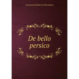 

Книга De bello persico