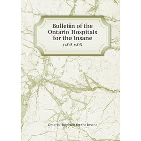 

Книга Bulletin of the Ontario Hospitals for the Insane n. 05 v. 03