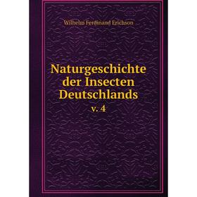 

Книга NaturGeschichte der Insecten Deutschlandsv 4
