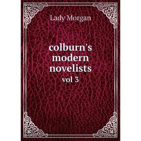 

Книга Colburn's modern novelists vol 3