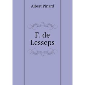 

Книга F. de Lesseps