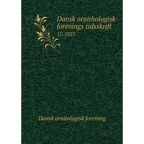 

Книга Dansk ornithologisk forenings tidsskrift 17, 1923