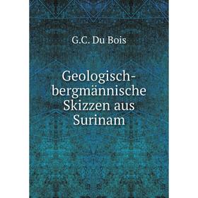 

Книга Geologisch-bergmännische Skizzen aus Surinam