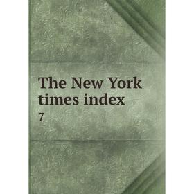 

Книга The New York times index 7