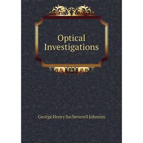 

Книга Optical Investigations