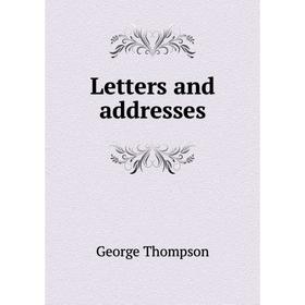 

Книга Letters and addresses