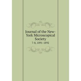 

Книга Journal of the New-York Microscopical Society 7-8, 1891-1892
