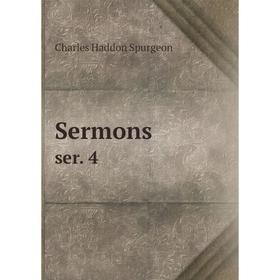 

Книга Sermons ser. 4