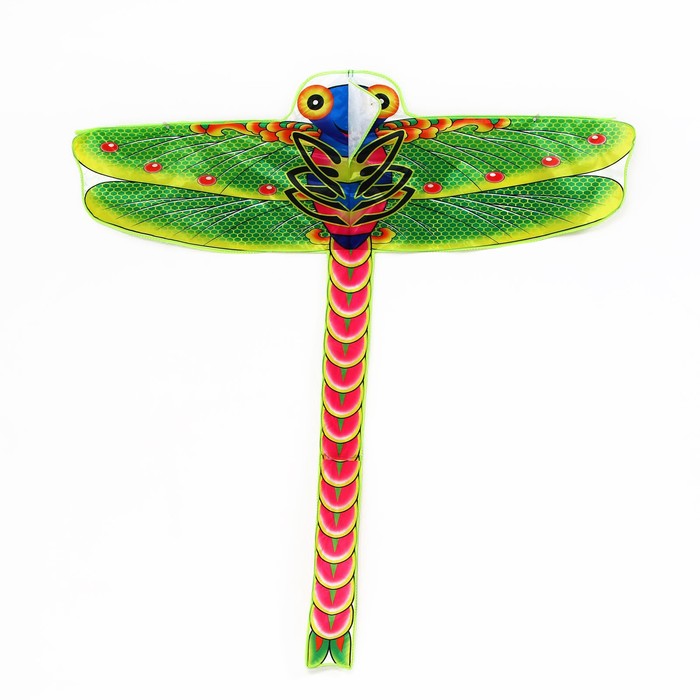 Воздушный змей «Стрекоза», с леской, цвета МИКС воздушный змей стрекоза с леской цвета микс