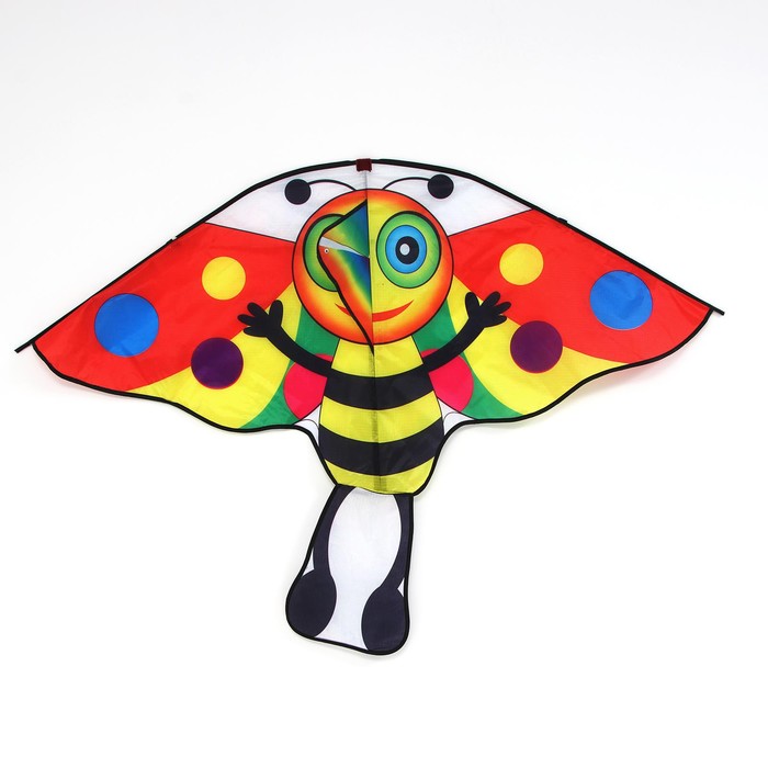 Воздушный змей «Пчёлка», с леской, цвета МИКС воздушный змей пчёлка с леской цвета микс