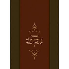 

Книга Journal of economic entomology 4