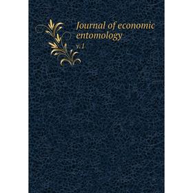 

Книга Journal of economic entomology v. 1