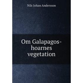 

Книга Om Galapagos-hoarnes vegetation