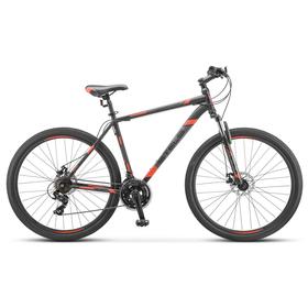 

Велосипед 29" Stels Navigator-900 MD, F010, цвет чёрный/красный размер 21"