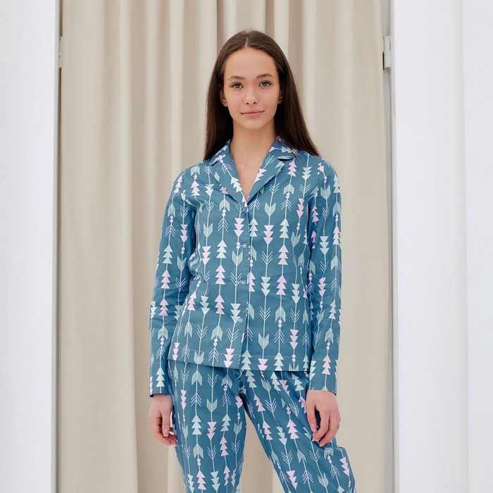 

Рубашка женские KAFTAN "Стрелы", размер 48-50